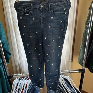EUC Judy Blue star skinny jeans sz 9